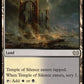 (312) Magic The Gathering Commander: Duskmourn: House of Horror Single: Temple of Silence  Rare