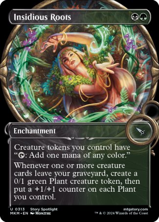 (313) Magic The Gathering Murders at Karlov Manor: Extras Single: Insidious Roots  Uncommon