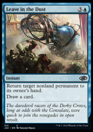 (313) Magic The Gathering Jumpstart 2022 Single: Leave in the Dust  Common
