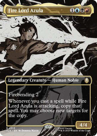 (313) Magic The Gathering Magic: The Gathering | Avatar: The Last Airbender: Extras Single: Fire Lord Azula (V.1)  Rare
