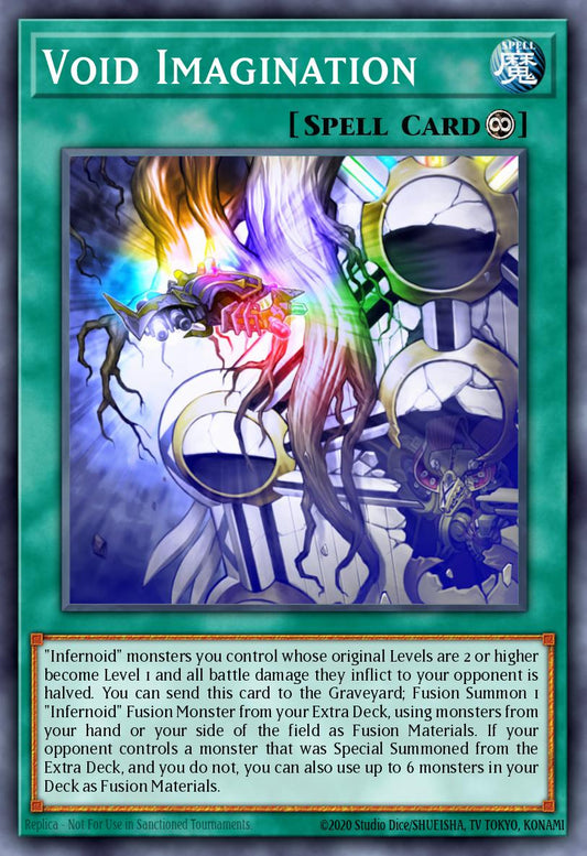 (102) YuGiOh TCG BLTR: Battles of Legend: Terminal Revenge Single: Void Imagination (V.2 - Secret Rare)  Secret Rare