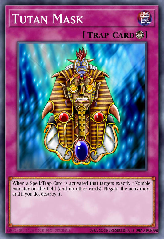 (238) YuGiOh TCG DB2: Dark Beginning 2 Single: Tutan Mask  Common