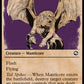 (314) Magic The Gathering Adventures in the Forgotten Realms: Extras Single: Manticore  Common