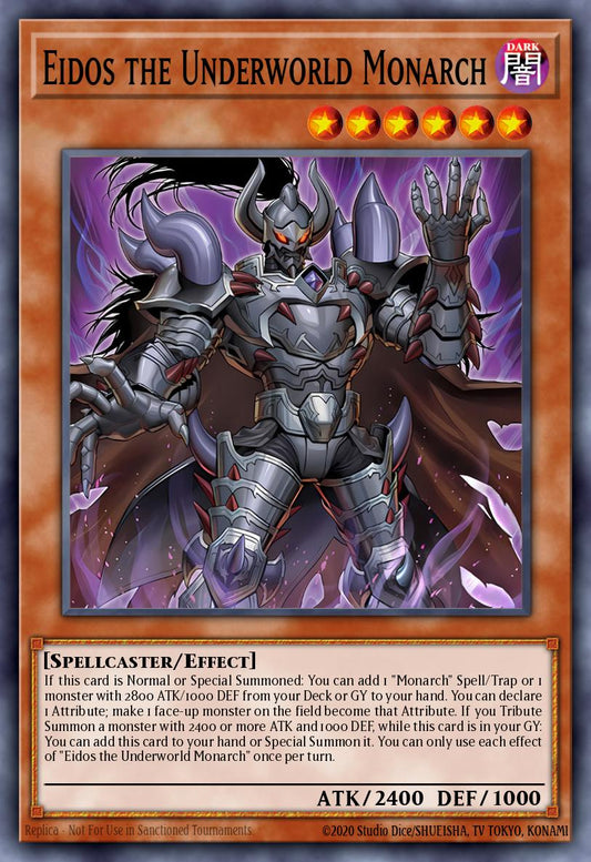 (DUAD017) YuGiOh TCG Duelist’s Advance Single: Eidos the Underworld Monarch (V.1 - Ultra Rare)  Ultra Rare