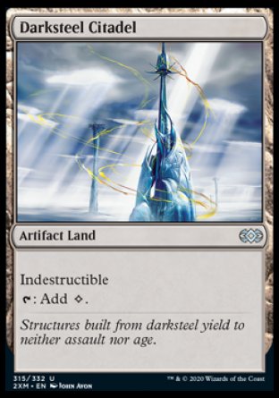 (315/332) Magic The Gathering Double Masters Single: Darksteel Citadel  Uncommon