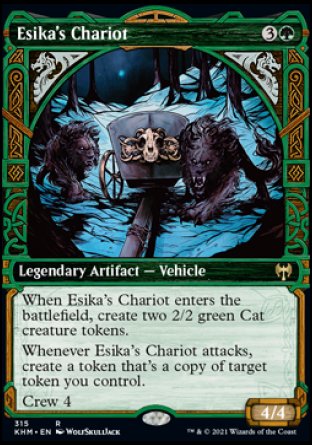 (315) Magic The Gathering Kaldheim: Extras Single: Esika's Chariot Holo Rare