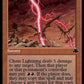 (316) Magic The Gathering Dominaria Remastered: Extras Single: Chain Lightning  Common