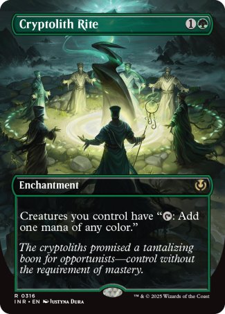 (316) Magic The Gathering Innistrad Remastered: Extras Single: Cryptolith Rite (V.1)  Rare