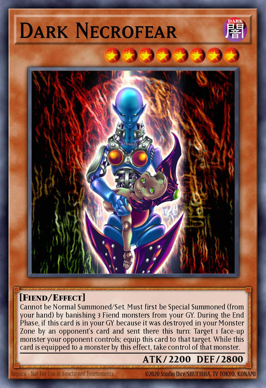 (004) YuGiOh TCG DB2: Dark Beginning 2 Single: Dark Necrofear  Ultra Rare