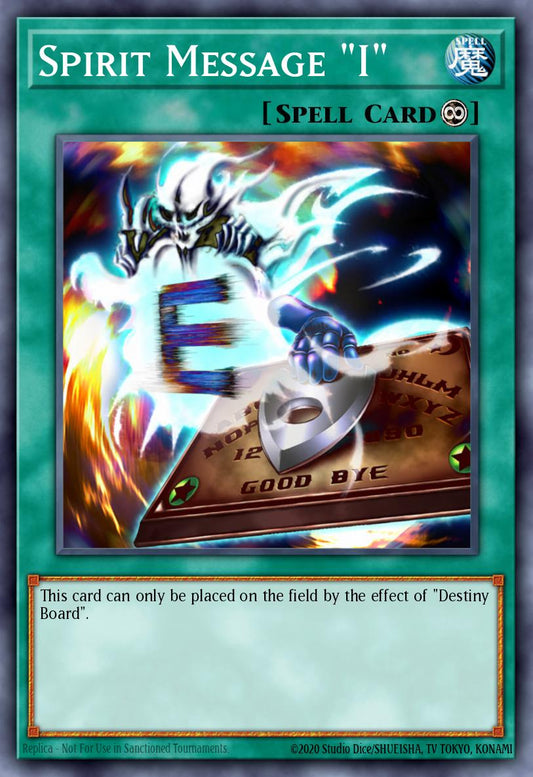(022) YuGiOh TCG DB2: Dark Beginning 2 Single: Spirit Message I  Common