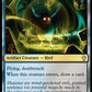 (318) Magic The Gathering Commander: Magic: The Gathering - FINAL FANTASY: Collector's Edition Single: Baleful Strix Holo Rare