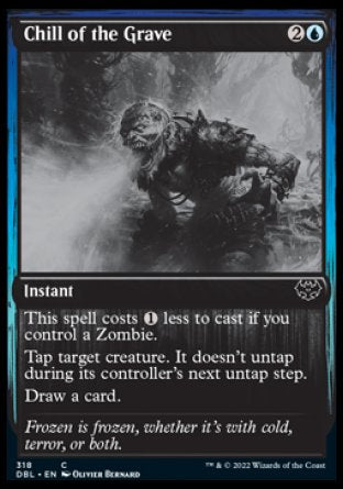 (318) Magic The Gathering Innistrad: Double Feature Single: Chill of the Grave Holo Common