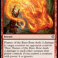 (318) Magic The Gathering Jumpstart Single: Flames of the Raze-Boar  Uncommon