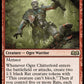 (319) Magic The Gathering Wilds of Eldraine: Extras Single: Ogre Chitterlord (V.1) Holo Rare
