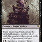 (319) Magic The Gathering Throne of Eldraine: Extras Single: Chittering Witch  Rare