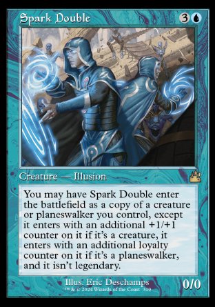 (319) Magic The Gathering Ravnica Remastered: Extras Single: Spark Double (V.1)  Rare