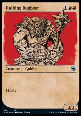 (319) Magic The Gathering Adventures in the Forgotten Realms: Extras Single: Hulking Bugbear  Uncommon