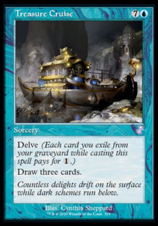 (319) Magic The Gathering Time Spiral Remastered: Extras Single: Treasure Cruise  Time Shifted