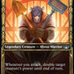 (320) Magic The Gathering Streets of New Capenna: Extras Single: Mr. Orfeo, the Boulder (V.1) Holo Uncommon