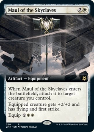 (320) Magic The Gathering Zendikar Rising: Extras Single: Maul of the Skyclaves  Rare