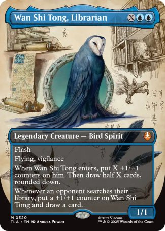 (320) Magic The Gathering Magic: The Gathering | Avatar: The Last Airbender: Extras Single: Wan Shi Tong, Librarian Holo Mythic