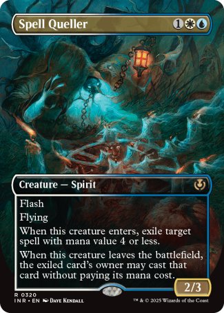 (320) Magic The Gathering Innistrad Remastered: Extras Single: Spell Queller (V.1)  Rare