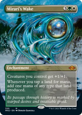 (320) Magic The Gathering Modern Horizons 2: Extras Single: Mirari's Wake  Mythic