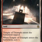 (321) Magic The Gathering Universes Beyond: Doctor Who Single: Temple of Triumph Holo Rare