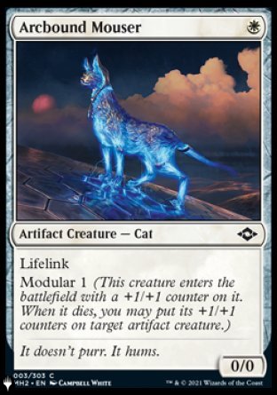 (003) Magic The Gathering The List Single: Arcbound Mouser  Common