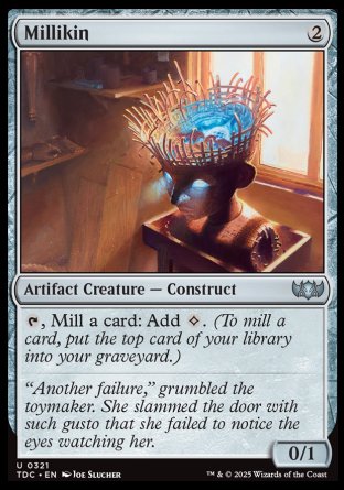 (321) Magic The Gathering Commander: Tarkir: Dragonstorm Single: Millikin  Uncommon
