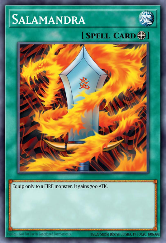 (062) YuGiOh TCG LCJW: Legendary Collection 4: Mega Pack Single: Salamandra  Common