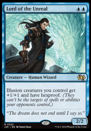 (322) Magic The Gathering Foundations Jumpstart Single: Lord of the Unreal  Rare