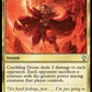 (322) Magic The Gathering Commander: Magic: The Gathering - FINAL FANTASY: Collector's Edition Single: Crackling Doom Holo Uncommon