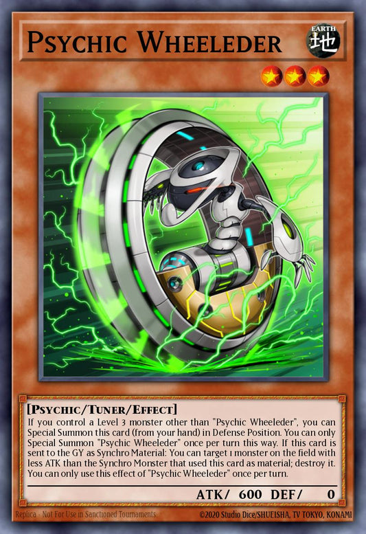 (014) YuGiOh TCG MP20: 2020 Tin of Lost Memories Mega Pack Single: Psychic Wheeleder  Ultra Rare
