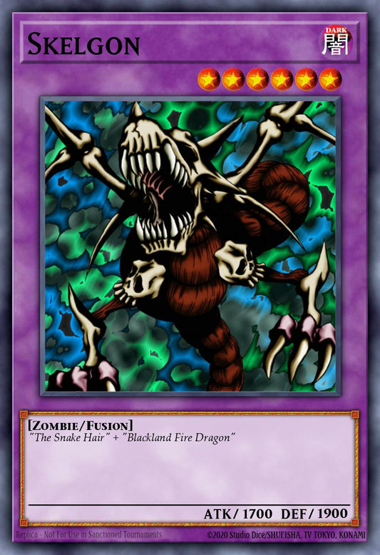 (083) YuGiOh TCG BLTR: Battles of Legend: Terminal Revenge Single: Skelgon  Ultra Rare