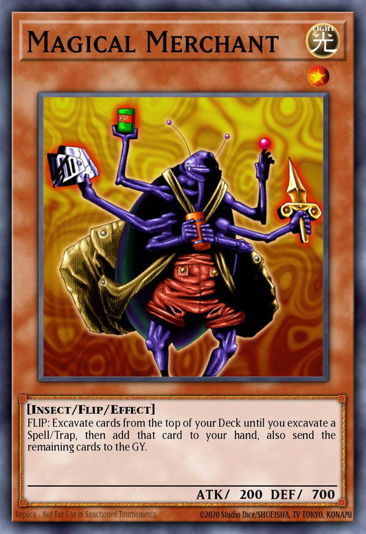 (079) YuGiOh TCG MFC: Magician's Force Single: Magical Merchant  Common