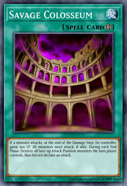 (047) YuGiOh TCG SOVR: Stardust Overdrive Single: Savage Colosseum  Common