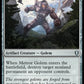 (323) Magic The Gathering Commander Legends: Battle for Baldur's Gate Single: Meteor Golem Holo Uncommon