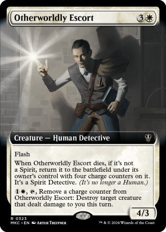 (323) Magic The Gathering Commander: Murders at Karlov Manor: Extras Single: Otherworldly Escort  Rare