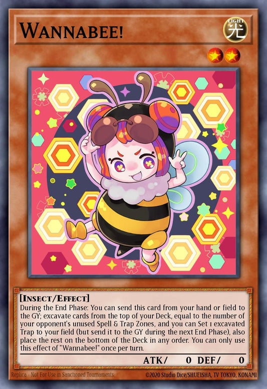 (081) YuGiOh TCG MP24: 25th Anniversary Tin: Dueling Mirrors Single: Wannabee!  Secret Rare