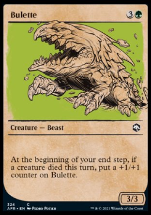 (324) Magic The Gathering Adventures in the Forgotten Realms: Extras Single: Bulette  Common
