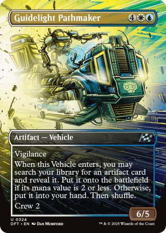 (324) Magic The Gathering Aetherdrift: Extras Single: Guidelight Pathmaker Holo Uncommon