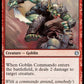 (325) Magic The Gathering Jumpstart Single: Goblin Commando  Uncommon