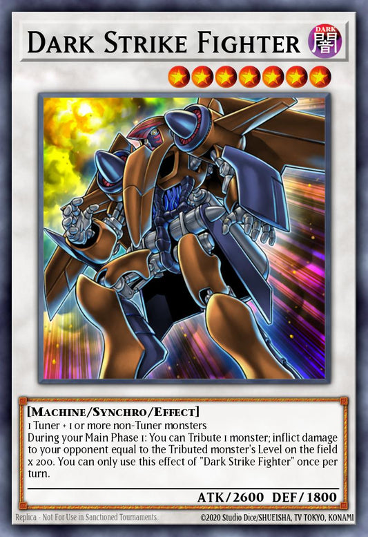 (033) YuGiOh TCG OP18: OTS Tournament Pack 18 Single: Dark Strike Fighter  Common