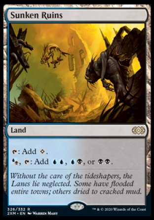 (326/332) Magic The Gathering Double Masters Single: Sunken Ruins  Rare