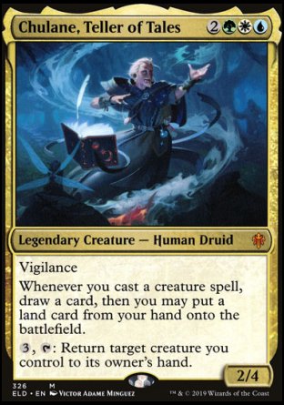 (326) Magic The Gathering Throne of Eldraine: Extras Single: Chulane, Teller of Tales  Mythic