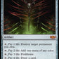 (326) Magic The Gathering Commander: Tarkir: Dragonstorm Single: Staff of Compleation  Mythic