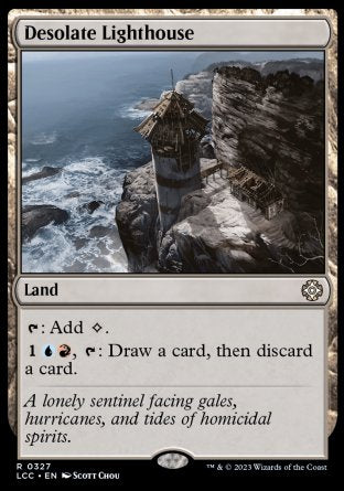 (327) Magic The Gathering Commander: The Lost Caverns of Ixalan Single: Desolate Lighthouse  Rare