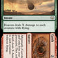 (328) Magic The Gathering Commander: March of the Machine Single: Heaven // Earth  Rare