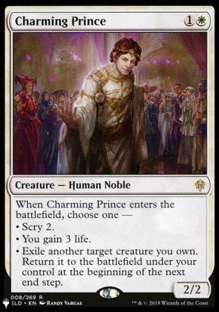 (008) Magic The Gathering The List Single: Charming Prince  Rare